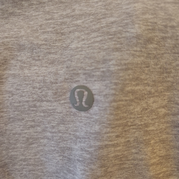 Lululemon grey jogger sweatpants and black t-shirt - Picture 2 of 3